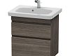 Тумба подвесная Duravit DuraStyle DS647905151 сосна коричневая фото 1