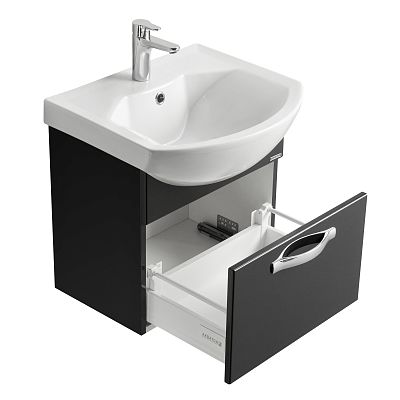 Тумба-умывальник подвесная Aquaton Ария 50 1A140301AA950 фото 1