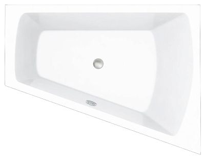 Diana 170x130/70 R Асимметричная акриловая ванна C-bath фото 1