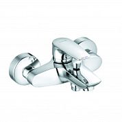346810575 смеситель для ванны/душа PURE SOLID однорычажный /25,5х15х10,5/(хром)