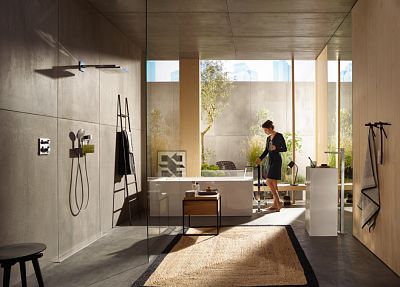 Настенный держатель Hansgrohe Fixfit Porter 26456000 Хром фото 5