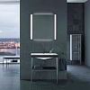 Зеркало с подсветкой DURAVIT XViu XV70320B2B2 820 мм х 800 мм, версия Sensor, чёрный матовый фото 5