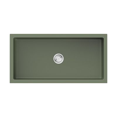 Omoikiri Mikura 91-OL Natceramic/olive фото 1
