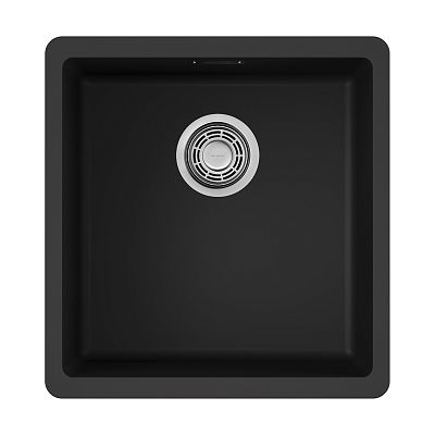 Omoikiri Kata 40-U-BL Artgranit/черный фото 1
