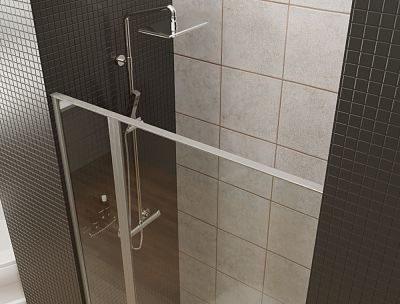 Душевая дверь Allen Brau Priority 100 3.31006.BBA черный браш фото 10