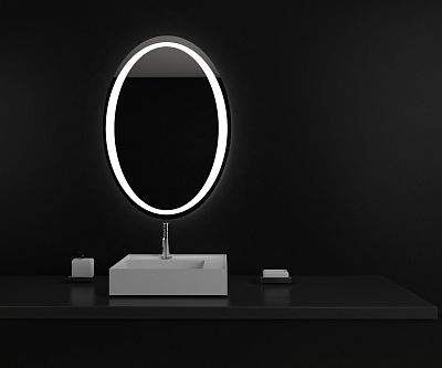 Зеркало для ванной с подсветкой Sfera LAKE 60х80 фото 4