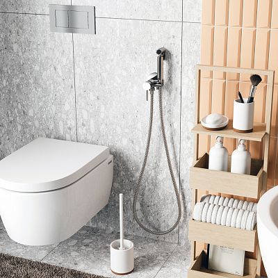 A70138 Встраиваемый смеситель для душа с гигиенической лейкой фото 2