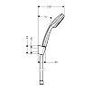 Душевая лейка Hansgrohe Croma 100 1 jet 27574000 фото 2