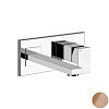 Смеситель Gessi Rettangolo 44836-708 шлифованная медь фото 1