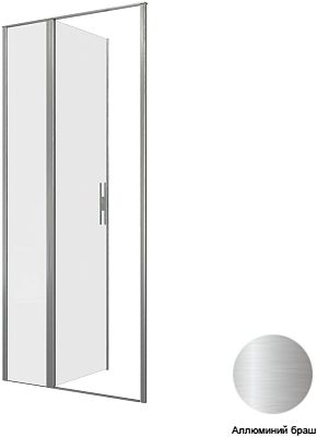 Душевая дверь Allen Brau Priority 90 3.31026.BA серебро браш фото 15