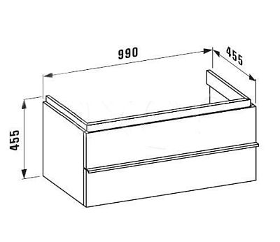 Тумба под раковину LAUFEN LIVING 4.0128.2.075.463.1 фото 3