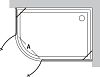 Душевой уголок Vegas Glass AFA-F 80*120 07 01 фото 2