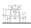 Напольная тумба Duravit Cape Cod CC953408585 белый глянцевый фото 3