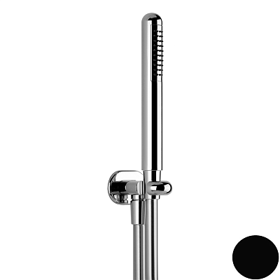 Душевой комплект Gessi Goccia 33773-299 черный фото 1