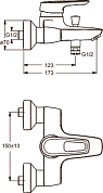 Смеситель Ideal Standard b9490aa