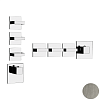 Смеситель Gessi Rettangolo Wellness 43216-149 Finox фото 1