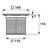 Решетка декоративная TECE TECEdrainline S 3660010 фото 3