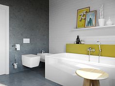 376810565 смеситель для ванны/душа PURE EASY однорычажный /22,5х15х10,5/(хром)