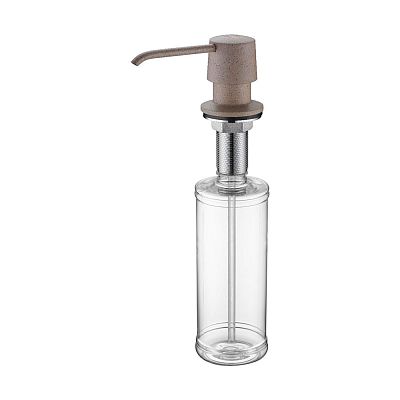 Дозатор для жидкого мыла SAUBER, D001-302, песок, Paulmark фото 1