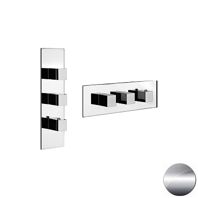 Смеситель Gessi Quadro Wellness 43004-706 черный металл фото 1