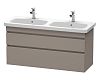Тумба подвесная Duravit DuraStyle DS649804343 базальт матовый фото 1