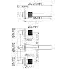 Tauber 6445 Встраиваемый смеситель для раковины фото 4