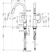 Cмеситель Hansgrohe Focus 31815670