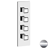 Смеситель Gessi Eleganza Wellness 46206-706 черный металл фото 1