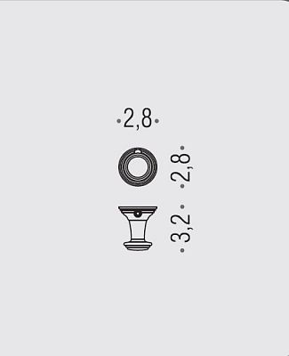 Крючок Colombo Hermitage золото LC77.HPS фото 2