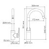 Aisch 5507 Смеситель для кухни фото 11