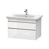Тумба подвесная Duravit DuraStyle DS648202222 белый глянцевый фото 1
