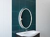 Зеркало для ванной с подсветкой Sfera ELIPSE 100х70 фото 2