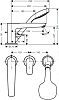 Смеситель для ванны Hansgrohe Talis E 71730000 фото 2