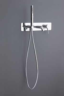 Смеситель для ванны с душем Allen Brau Priority 5.31006-00 (с внутренней частью) хром фото 11