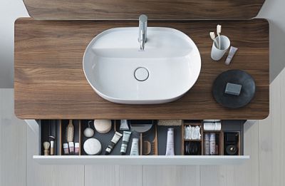 Тумба напольная под столешницу Duravit Luv LU956103636 белый фото 3