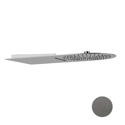 Душевая система Gessi Tremillimetri 33073-239 шлифованная сталь фото 1