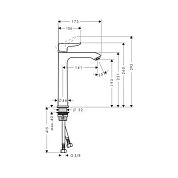 Смеситель Hansgrohe Metris 31185000