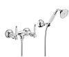 Смеситель для душа Webert Dorian DO760101 Хром/белый фото 1