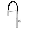 Смеситель для кухни с съемным изливом Clever Chef SLIM BLANCO 60145 белый фото 1