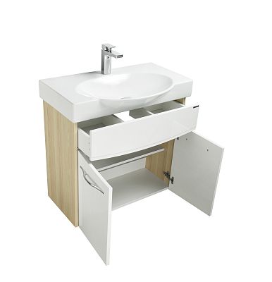 Тумба-умывальник Aquaton Инфинити 76 H 1A196701IFSC0 фото 2