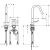 Смеситель Hansgrohe Axor Citterio М 34132000 фото 2