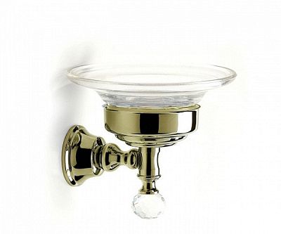 Мыльница с держателем Webert Karenina КА500101 Бронза/кристалл Swarovski фото 1