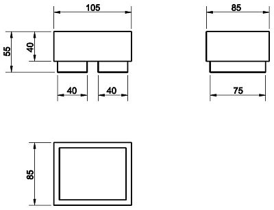 Мыльница Gessi Rettangolo Shower 20826-031 хром фото 2