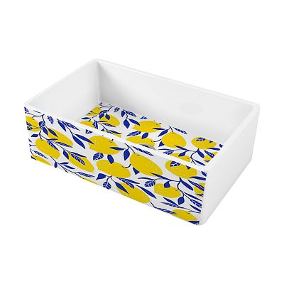 Omoikiri Mikura 76-Lemon Natceramic/белый фото 1