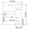 Vils 5603 Смеситель для умывальника фото 11