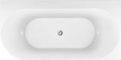 Акриловая ванна Allen Brau Priority 4 В 170x78 2.31004.21B белый матовый фото 1
