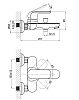 Смеситель для ванны D&K Venice Gondola (DA1023218) фото 4