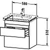 Тумба подвесная Duravit DuraStyle DS648005151 сосна коричневая фото 2