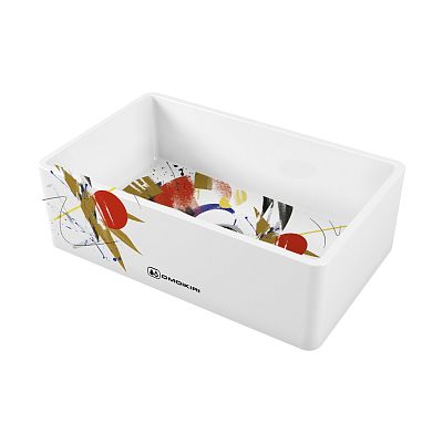 Omoikiri Mikura 76-Tokyo Natceramic/белый фото 1