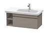 Тумба подвесная Duravit DuraStyle DS639604343 базальт матовый фото 1